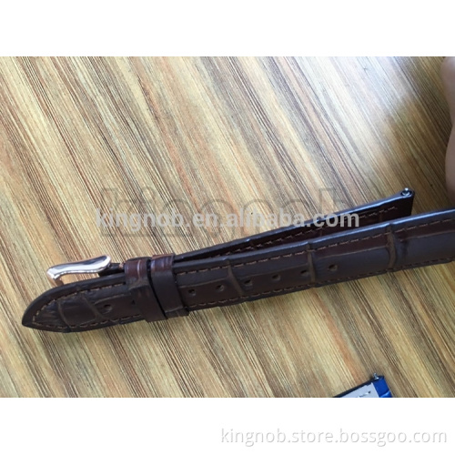 Customize Calf Leather Watch Band with Quick Release Spring Bar 18mm 20mm 22mm Interchangeable Strap